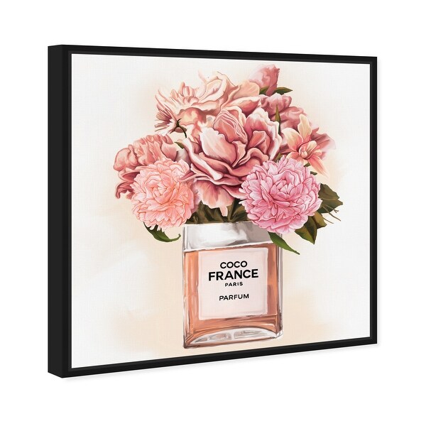 Oliver Gal 'Floral Perfume Peonies' Fashion and Glam Wall Art