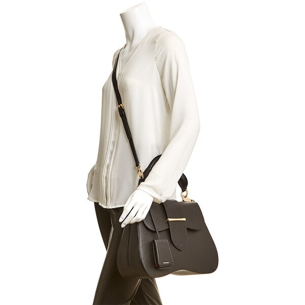 prada large saffiano leather satchel