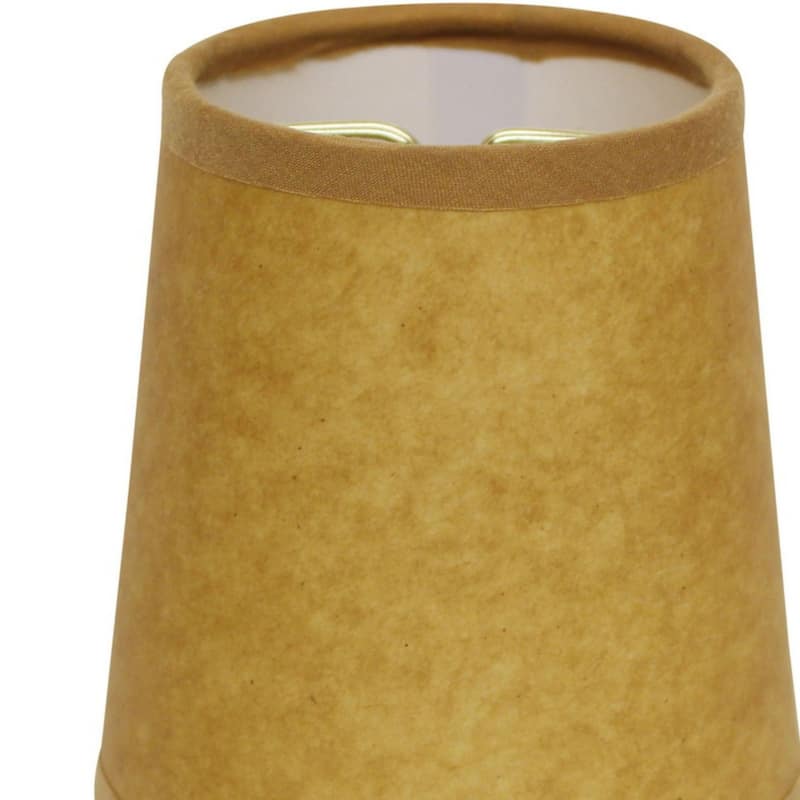 Hardback Chandelier Lampshade with Flame Clip, Oil (Set of 6)