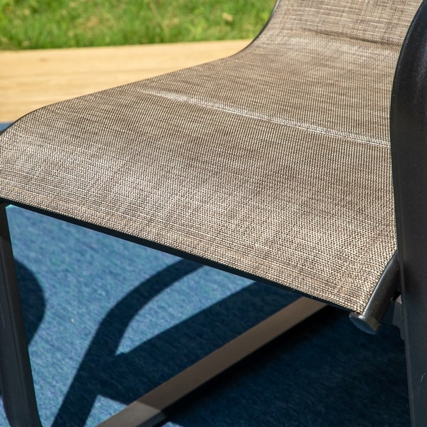 Sophia William Patio Dining Chairs Set of 2 C Spring Motion