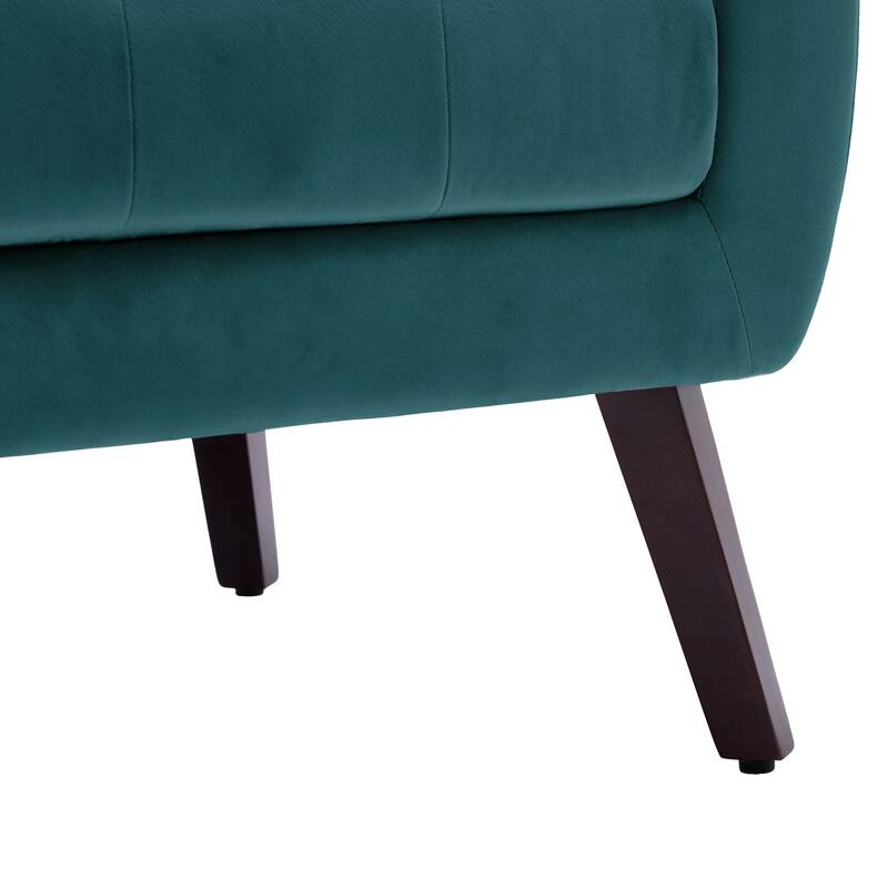Tufted Arm Chair Upholstered Lounge Chair(Set of 2)