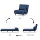 preview thumbnail 105 of 176, Artdeco Home - Tustin Upholstered Convertible Lounge/ Sleeper Chair