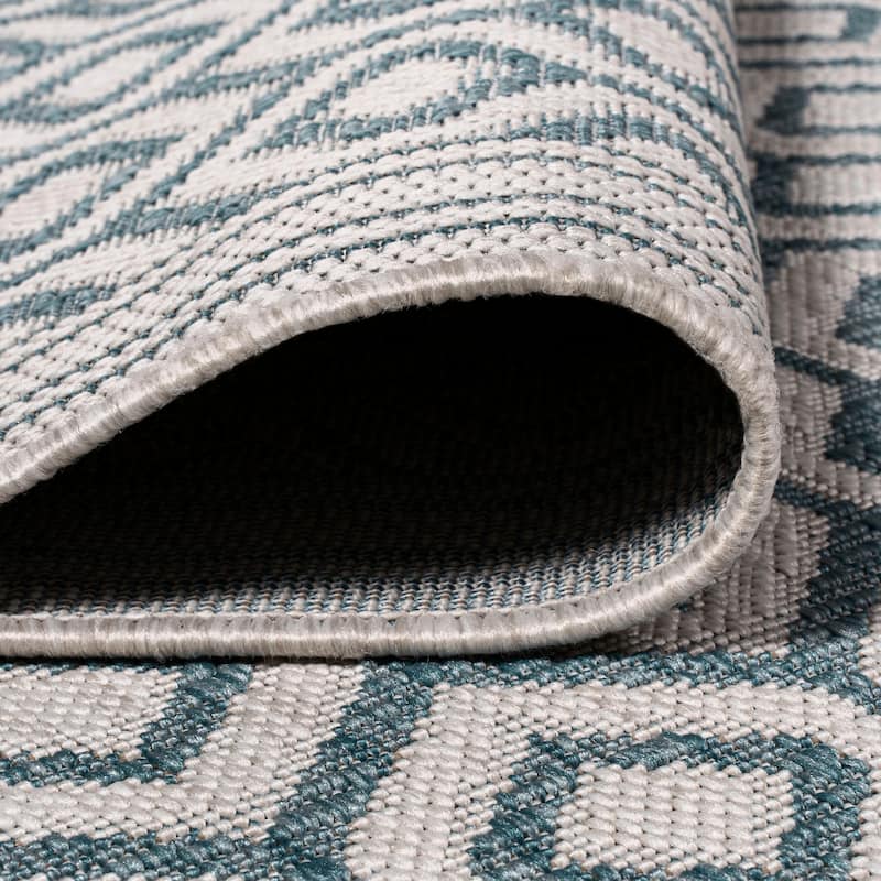 JONATHAN Y Aveiro Diamond Trellis Indoor/Outdoor Area Rug