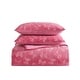 preview thumbnail 3 of 5, Betsey Johnson Flirty Bows Reversible Pink Comforter Set
