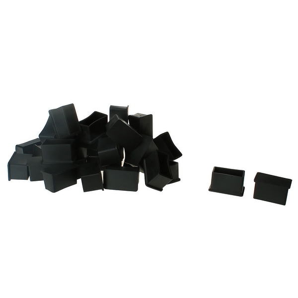 PVC Leg Caps Feet Covers 20 x 40mm Inner Size 32pcs Prevent Scratch for Hardwood