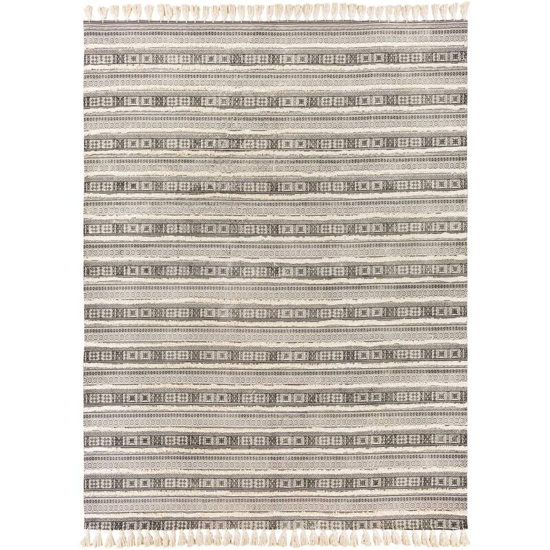 Artistic Weavers Bolat Handmade Bohemian Stripe Cotton Area Rug