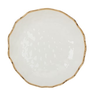 Certified International Regency Gold 106 oz. Serving Bowl - 13" Diam x 3"