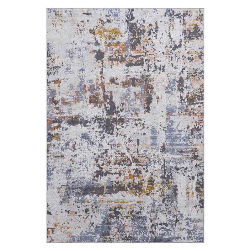Abstract Area Rug - 8' x 10'