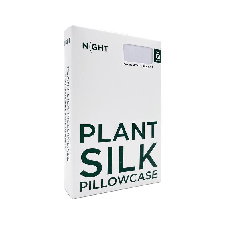 Plant Silk Luxury Pillowcase - Silk & Rayon Blend