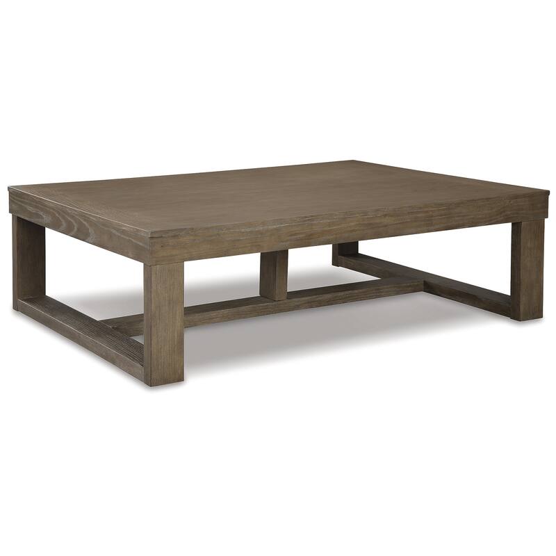 Signature Design by Ashley Cariton Gray Coffee Table with 2 End Tables - 56" W x 42" D x 17" H
