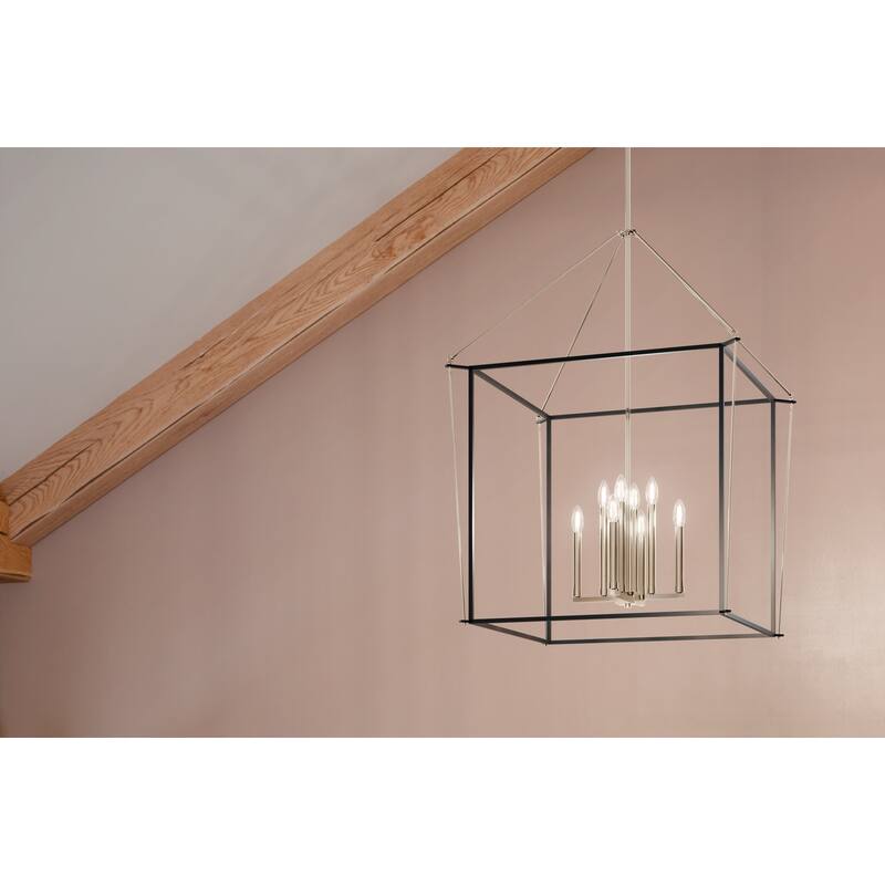 Kichler 52628 Eisley 8 Light 29" Wide Taper Candle Pendant