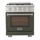 preview thumbnail 47 of 80, KUCHT Professional 30 in. 4.2 cu. ft. Natural Gas Range with Sealed Burners and Convection Oven in Stainless Steel
