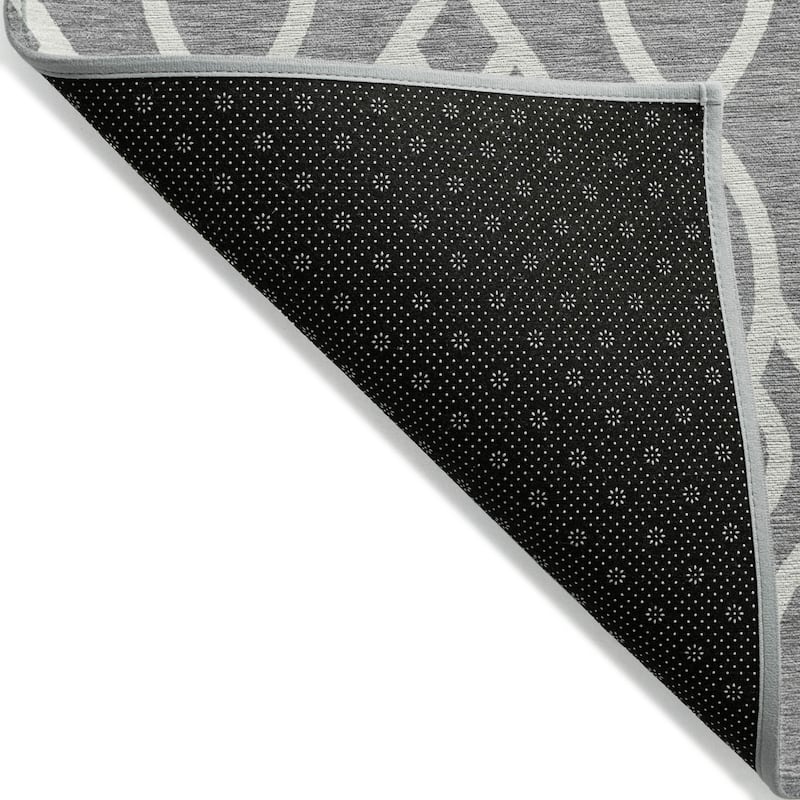 HomeRoots Trellis Transitional Rectangle Outdoor Rug