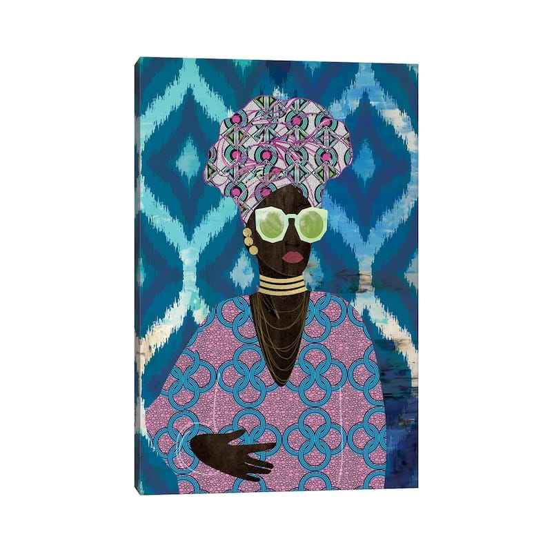 iCanvas "Modern Turban Queen I" by Nikki Chu Canvas Print