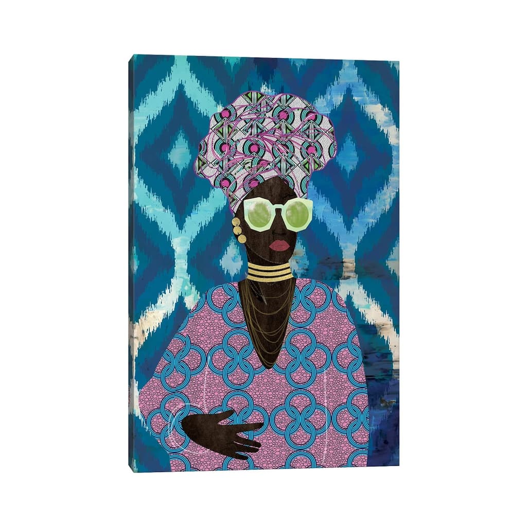 iCanvas "Modern Turban Queen I" by Nikki Chu Canvas Print