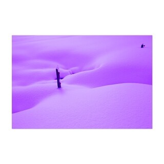 Zermatt Valais Switzerland Purple Snow Photography Art Print/Poster ...