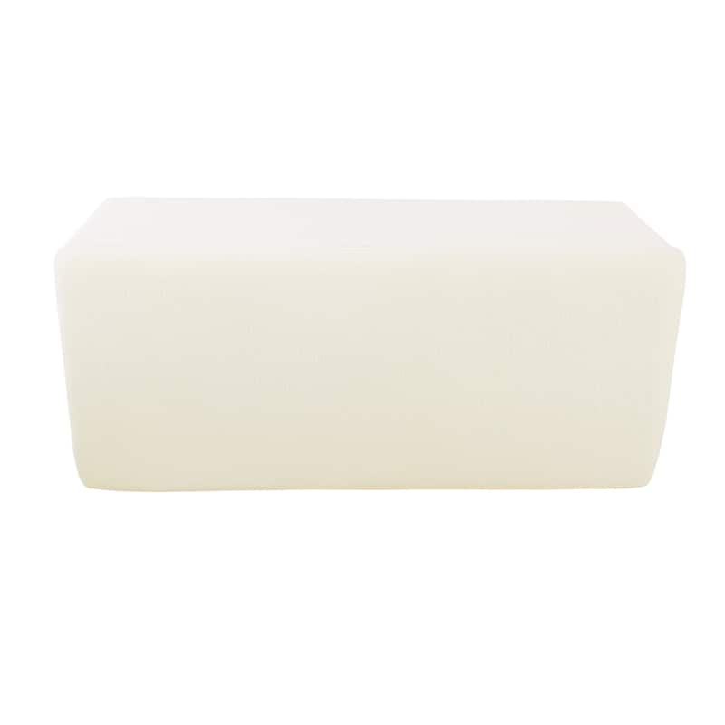 HomePop Sherpa Upholstered Storage Bench - Cream