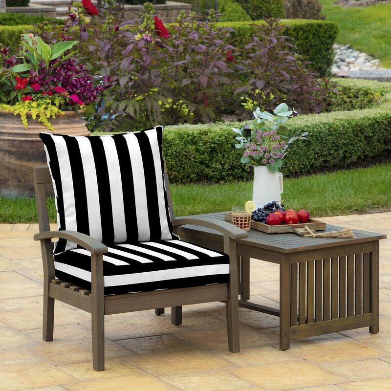 ARDEN Outdoor Deep Seat Cushion Set, 22 in x 24 in