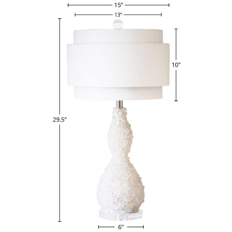 San Vincente Lamp Base with Triple Layer Lamp Shade