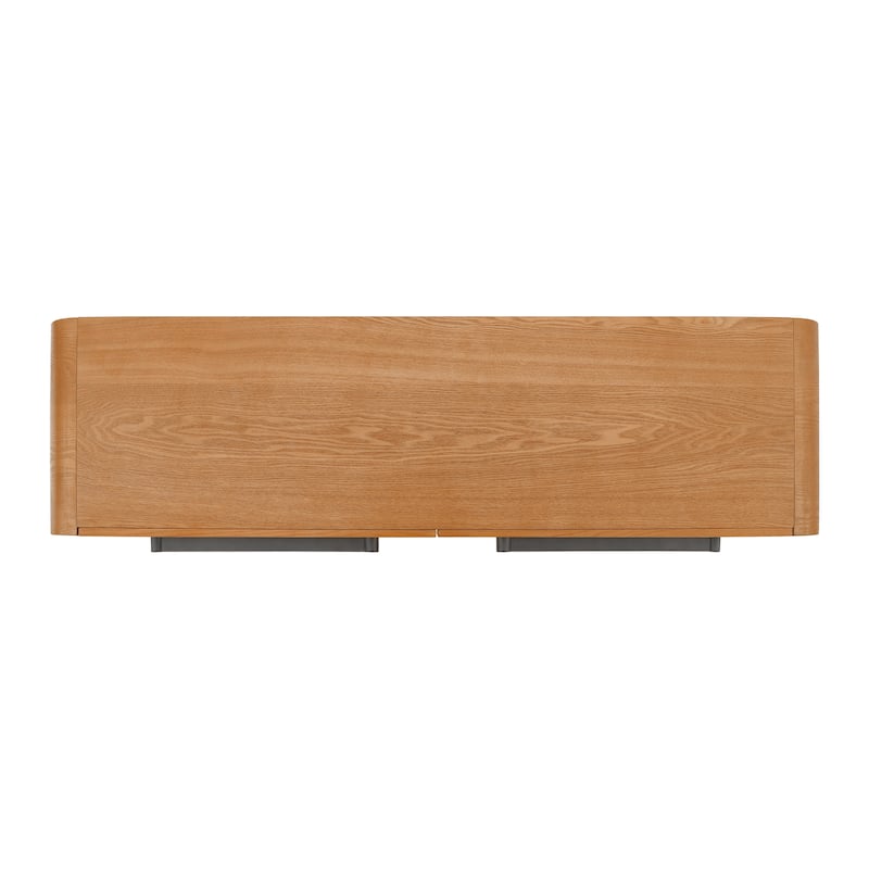 Christopher Knight Home - Astra Modern Ash Veneer Console Table with 2 Drawers and Metal Handles