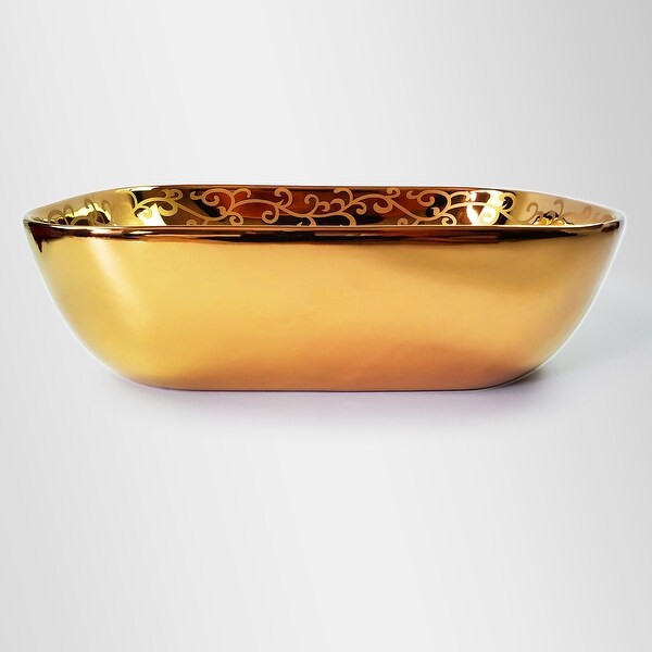 Princesa Rosa Golden Vessel Sink. Opens flyout.