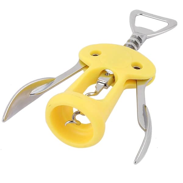 Unique Bargains Butterfly Wing Style Corkscrew Wine Champagne Bottle