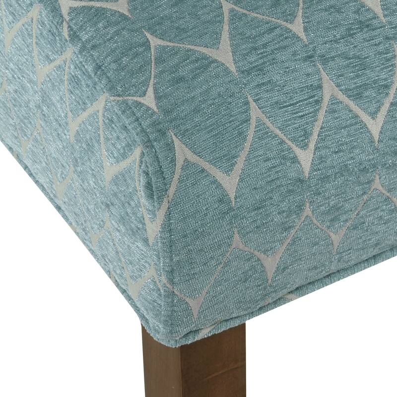 Porch & Den Valderrama Geometric Patterned Accent Chair with Pillow