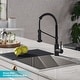 preview thumbnail 155 of 158, Kraus Bolden 2-Function 1-Handle Commercial Pulldown Kitchen Faucet