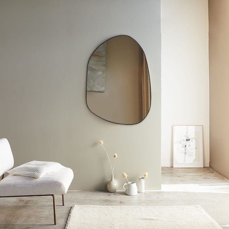 TEHOME Bertlinde wall mirror irregular shaped mirror for living room