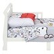 preview thumbnail 8 of 6, Bedtime Originals Snoopy Love 4-Piece Toddler Bedding Set - Gray/Red/White
