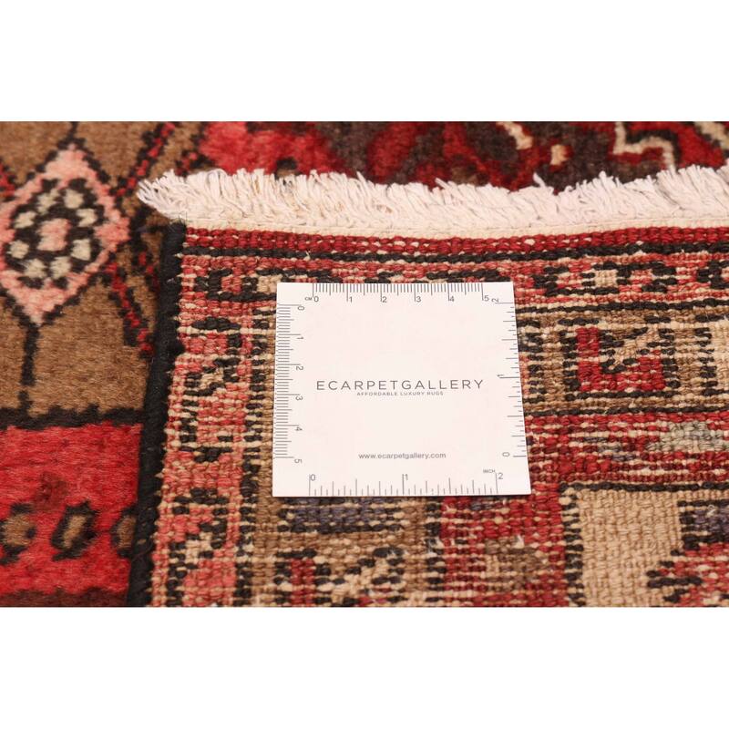 ECARPETGALLERY Hand-knotted Anadol Brown Wool Rug - 3'4 x 10'7