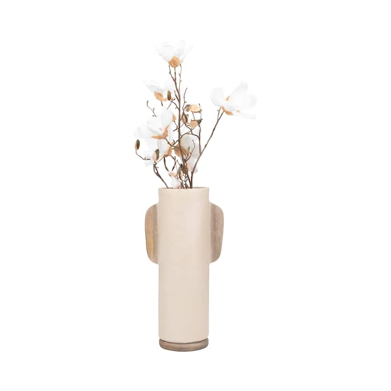 Sagebrook Home Timeless Ceramic Vase - Elegance and Sophistication for Your Living Space Decor
