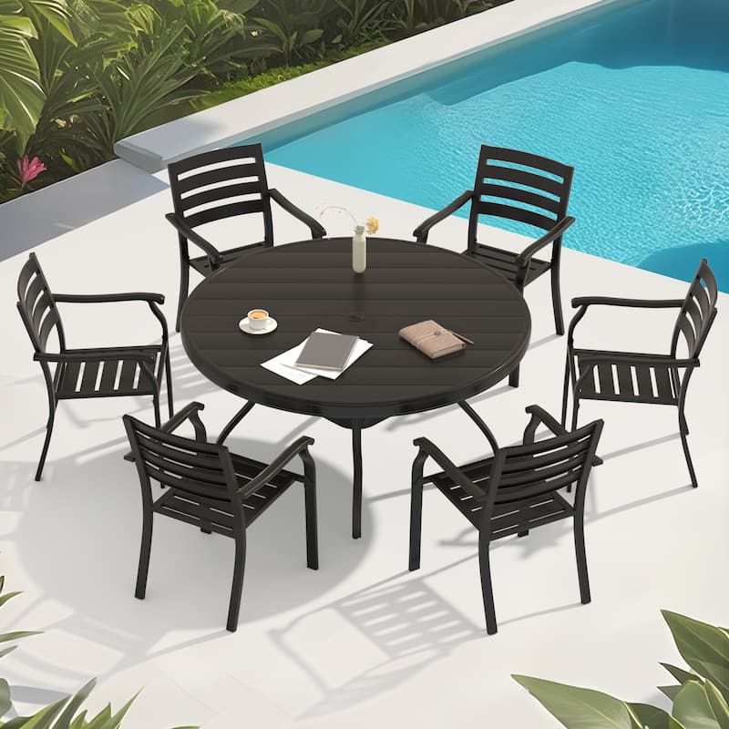 Black Patio Chairs Upholstered Arm Chair Reading Chair with Iron Frame, Reception Chair Side Chair Club Chair