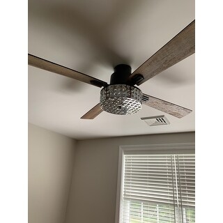 LED Integrated Ceiling Fan With Light 