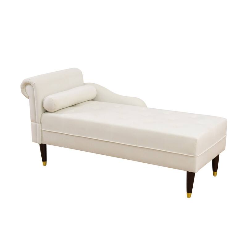 Modern Sherpa Chaise Lounge – Cozy Accent Chair for Living Room & Bedroom
