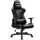 preview thumbnail 44 of 61, Homall Ergonomic Faux Leather Adjustable Swivel Office Gaming Chair Black