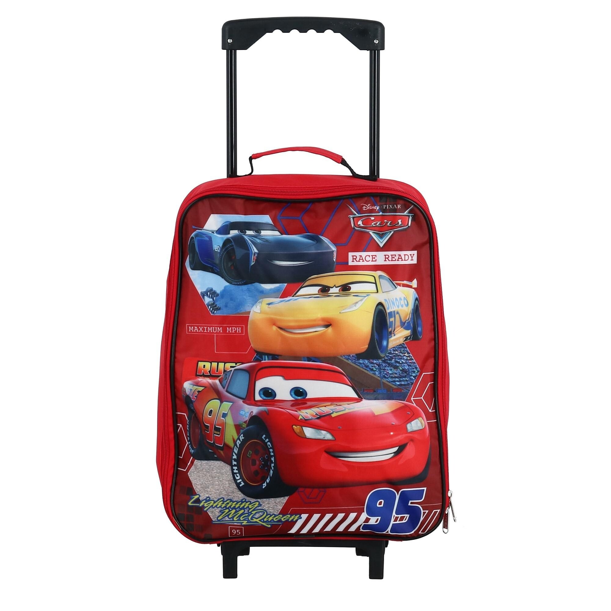 lightning mcqueen trolley bag