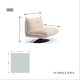 preview thumbnail 4 of 26, Modern 6-seater Upholstered Sofa Couch for Living Room (You can choose a whole set or a single piece)