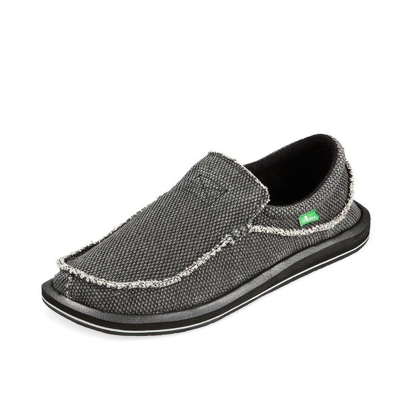 Shop Sanuk Casual Shoes Mens Chiba Textile Slip On Rubber Sole