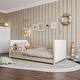 preview thumbnail 1 of 5, Polifurniture Cozy Twin Montessori Daybed with Guardrails Twin