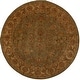 preview thumbnail 24 of 32, SAFAVIEH Handmade Heritage Alexia Traditional Oriental Wool Rug 8' x 8' Round - Green/Gold