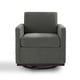 preview thumbnail 9 of 154, Set of 2 Modern Swivel Accent Armchairs Upholstered Arm Chairs