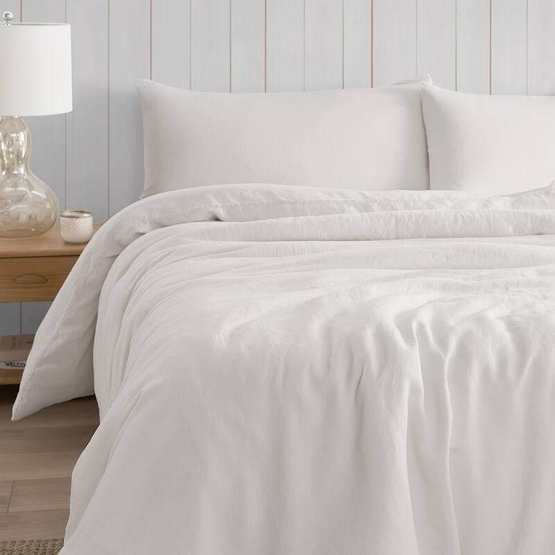 Dark Sky Reserve® - Bamboo Linen Oversized Duvet Cover - Portugal Made