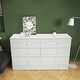 preview thumbnail 2 of 15, Chest of Drawers Wood Storage Cabinet with 6 Drawers-White