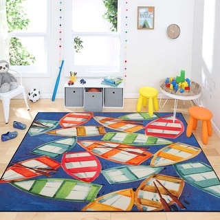 Mohawk Home Rowboat Rendezvous Area Rug - On Sale - Bed Bath