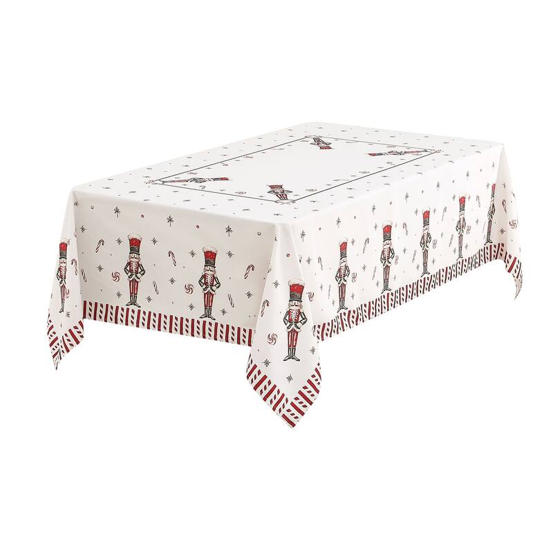 Avanti Nutcracker Candy 60" x 120" Tablecloth