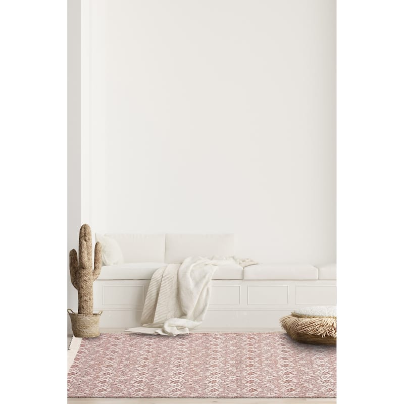 Sienna Burgundy Rug 5'1" x 8'0" - 5'1 x 8'0