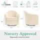 preview thumbnail 27 of 31, Little Seeds Gentle Swivel Curved Nursery Chair