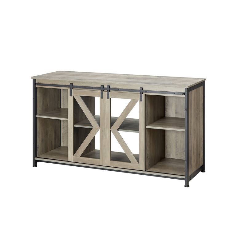 Anmytek 80 Gallon Heavy Duty Metal Aquarium Stand with Cabinet for Fish Tank Accessories Storage