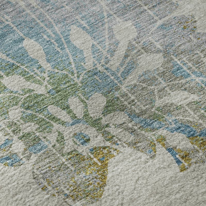 Premium Washable Super Soft Floral Whimsy Mayfield Rug